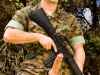 As a Marine in Folsom Maneuvers (photo by Brian Mills)